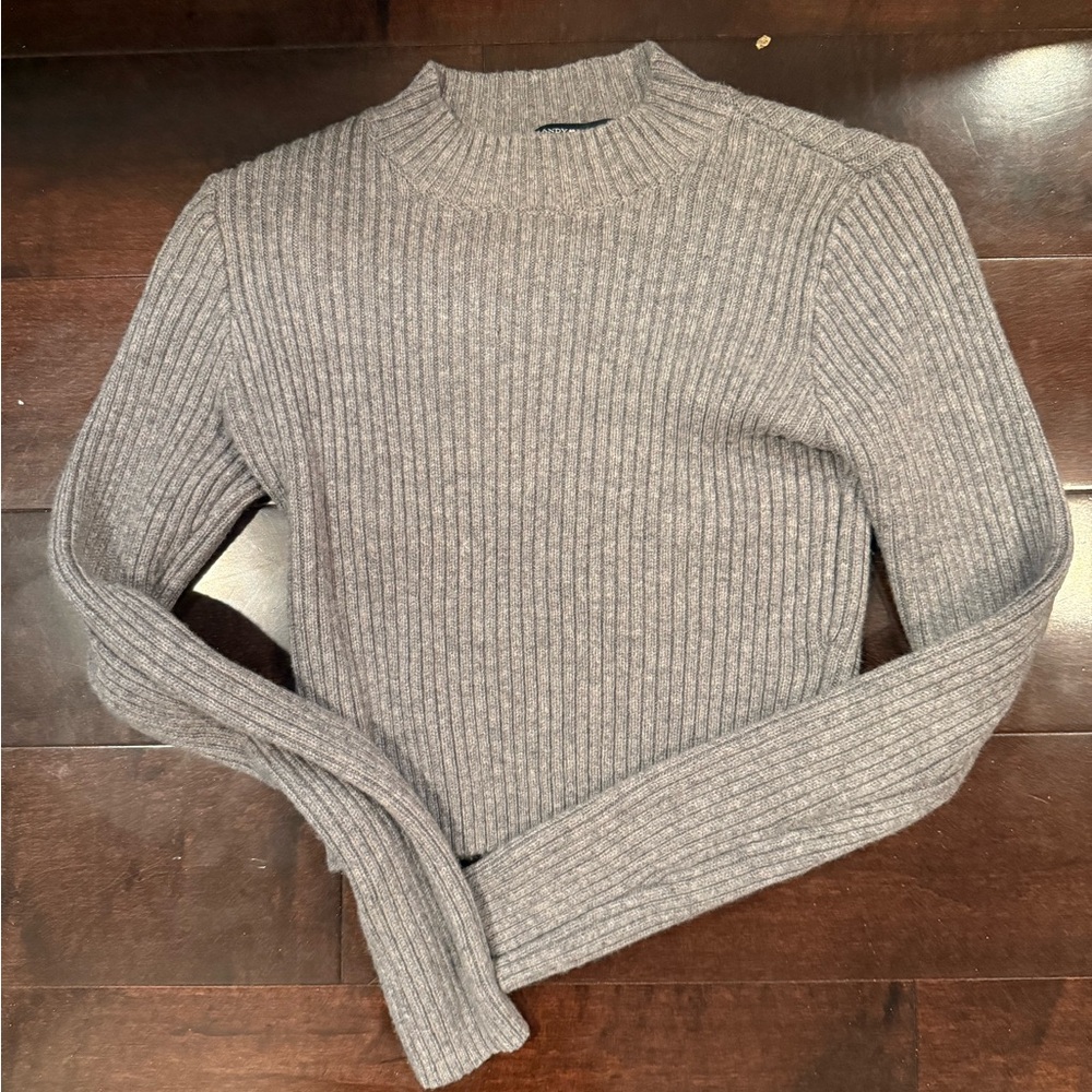 Brandy Melville Charcoal Knit Sweater